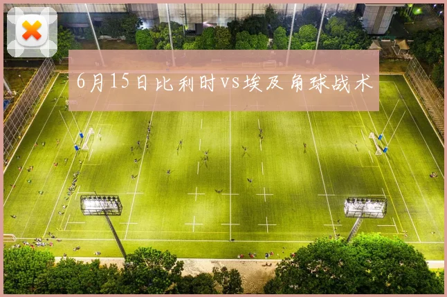 6月15日比利时vs埃及角球战术
