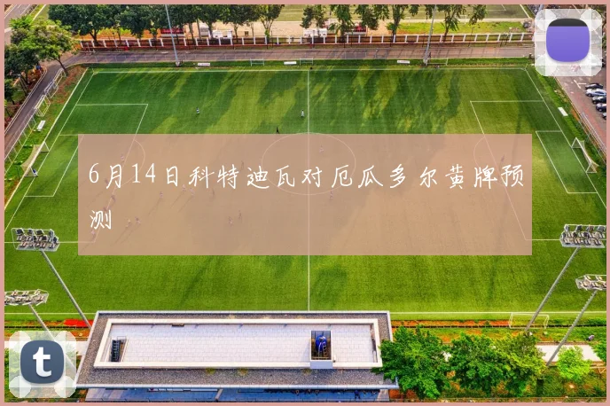 6月14日科特迪瓦对厄瓜多尔黄牌预测